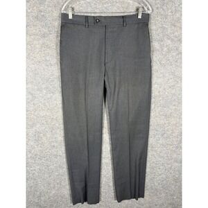 Perry Ellis Portfolio Men's Gray Dress Pants 32x32 Career‎ Business